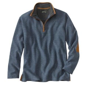 Orvis Simoom Tweed Quarter-Zip Sweatshirt